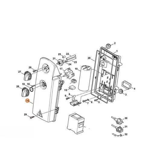 Stihl  Pokrywka 4757 432 0600